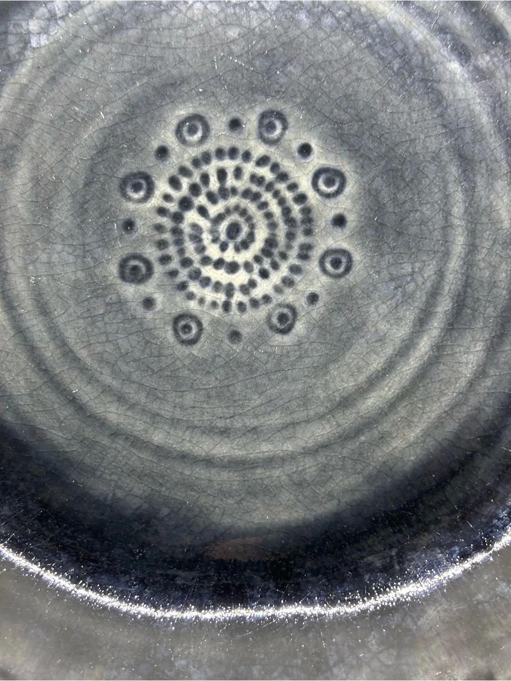 Anthropologie Old HavanaGlazed Stoneware Pasta/Soup Bowl - Slate Gray (Set of 4)